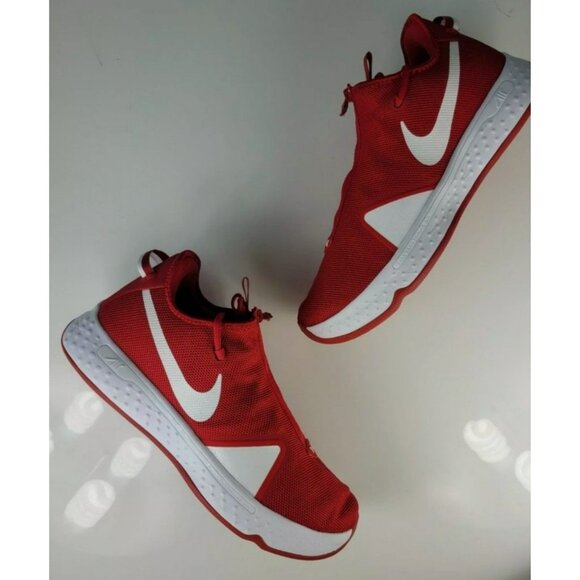 15 MEN'S NIKE PG TB PROMO GYM RED / WHITE CW4134-603 - Picture 1 of 9